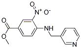 3-Nitro-4-[(pyridin-3-ylmethyl)-amino]-benzoic acid methyl ester Struktur