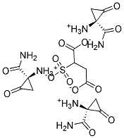 Sulfosuccinic acid, alkanolamide salt Struktur