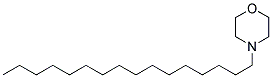 N-(n-Hexadecyl) morpholine Struktur