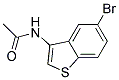 N-(5-BROMOBENZO(B)THIEN-3-YL)ACETAMIDE Struktur