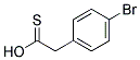 4-Bromo-phenylthioaceticacid Struktur