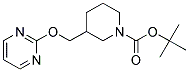 3-(Pyrimidin-2-yloxymethyl)-piperidine-1-carboxylic acid tert-butyl ester Struktur