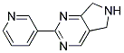 2-pyridin-3-yl-6,7-dihydro-5H-pyrrolo[3,4-d]pyrimidine Struktur