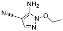 5-AMINO-4-CYANO-1-(2-ETHOXYL) PYRAZOLE Struktur