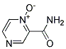 2-PYRAZINECARBOXAMIDE1-OXIDE Struktur