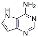 5H-PYRROLO(3,2-D)PYRIMIDIN-4-AMINE Struktur