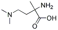 DL-2-AMINO-4-DIMETHYLAMINO-2-METHYLBUTYRICACID Struktur