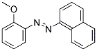 O-(1-NAPHTHYLAZO)ANISOLE Struktur