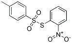 S-(O-NITROPHENYL)P-TOLUENETHIOSULFONATE Struktur