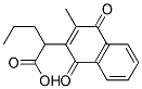 PROPYL(3-METHYL-1,4-DIOXO-1,4-DIHYDRO-2-NAPHTHYL)ACETATE Struktur