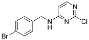 N-(4-bromobenzyl)-2-chloropyrimidin-4-amine Struktur