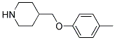 4-p-Tolyloxymethyl-piperidine Struktur