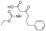 S-N-(1-Ethoxyformyl-3-Oxo-3-Hydrocinnamyl)-L-Alanine Struktur