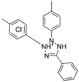 5-PHENYL-2,3-DI(P-TOLYL)-2H-TETRAZOLIUMCHLORIDE Struktur