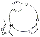 N,N'-(TETRAMETHYLENEBIS(OXY-P-PHENYLENETRIMETHYLENE))DIACETAMIDE Struktur