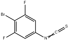 4-Bromo-3,5-difluorophenylisothiocyanate Struktur