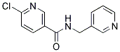 6-Chloro-N-pyridin-3-ylmethyl-nicotinamide Struktur