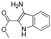 methyl 3-amino-1H-indole-2-carboxylate Struktur