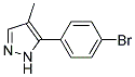 5-(4-bromophenyl)-4-methyl-1H-pyrazole Struktur