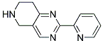 2-pyridin-2-yl-5,6,7,8-tetrahydropyrido[4,3-d]pyrimidine Struktur