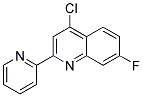 4-chloro-7-fluoro-2-pyridin-2-ylquinoline Struktur