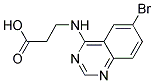 N-(6-BROMOQUINAZOLIN-4-YL)-BETA-ALANINE Struktur