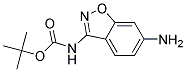 (6-AMINOBENZO[D]ISOXAZOL-3-YL)CARBAMIC ACID TERT-BUTYL ESTER Struktur