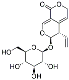 (5R-(5A,6B))-6-(B-D-GLUCOPYRANOSYLOXY)-5-VINYL-5,6-DIHYDROPYRANO(3,4-C)PYRAN-1(3H)-ONE Struktur