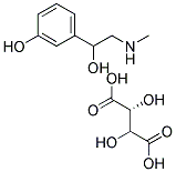 (R)-(-)-3-HYDROXY-A-(METHYLAMINOMETHYL)BENZYLALCOHOLBITARTRATE Struktur