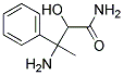 3-AMINO-2-HYDROXY-3-PHENYLBUTYRAMIDE Struktur