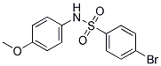 4-BROMO-4'-METHOXYBENZENESULFONANILIDE Struktur