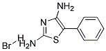 5-PHENYL-2,4-THIAZOLEDIAMINEMONOHYDROBROMIDE Struktur