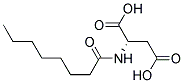 N-OCTANOYL-L-ASPARTICACID Struktur