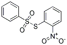 S-(O-NITROPHENYL)BENZENETHIOSULFONATE Struktur