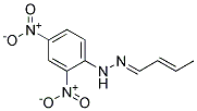 TRANS-2-BUTENAL2,4-DINITROPHENYLHYDRAZONE Struktur