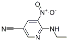 6-Ethylamino-5-nitro-nicotinonitrile Struktur