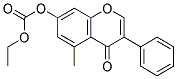 7-Hydroxy-5-Methylisoflavone Ethylcarbonate Easter Struktur