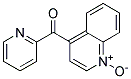 4-(2-PYRIDYLCARBONYL)QUINOLINE1-OXIDE Struktur