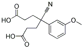 4-CYANO-4-(M-METHOXYPHENYL)PIMELICACID Struktur