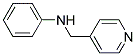 N-(4-PYRIDYLMETHYL)ANILINE Struktur