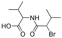 N-(2-BROMO-3-METHYLBUTYRYL)-DL-VALINE Struktur