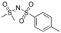 S,S-DIMETHYL-N-(P-TOLYLSULFONYL)SULFOXIMIDE Struktur