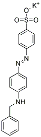 POTASSIUM4'-(BENZYLAMINO)AZOBENZENE-4-SULFONATE Struktur