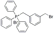 3-(Bromomethyl)benzyl triphenylphosponium bromide Struktur