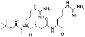 BOC-DARG-GLY-ARG-CHO Struktur