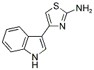 4-(1H-INDOL-3-YL)-THIAZOL-2-YLAMINE Struktur