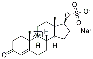 4-ANDROSTEN-17-BETA-OL-3-ONE SULPHATE, SODIUM SALT Struktur