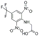 ([2,6-DINITRO-4-(TRIFLUOROMETHYL)PHENYL]AMINO)ACETIC ACID Structure