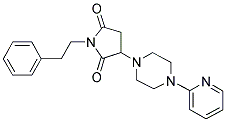 1-PHENETHYL-3-(4-(PYRIDIN-2-YL)PIPERAZIN-1-YL)PYRROLIDINE-2,5-DIONE Struktur