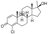 4-CHLORODEHYDROMETHYLTESTOSTERONE Struktur